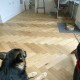 Owl European Classic Oak Herringbone Engineered Wood Flooring 14mm x 90mm Brushed UV Oiled