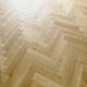 Owl European Classic Oak Herringbone Engineered Wood Flooring 14mm x 90mm Brushed UV Oiled