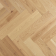 Russet Oak Herringbone Engineered Wood Flooring 18mm x 80mm Brushed Matt Lacquered