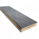 Graphite Grey Oak Herringbone Engineered Wood Flooring 18mm x 80mm Lacquered