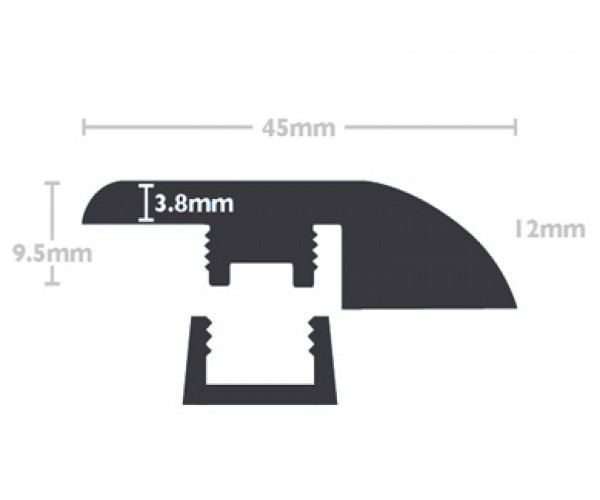 Islington Oak WPC Ramp Profile - 2.2m