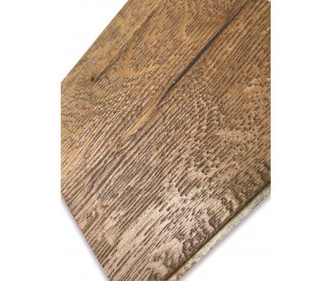 Bronx Oak Engineered Wood Flooring 14mm x 190mm Antique Distressed Oiled