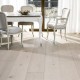 Creamy White Rustic Oak Engineered Wood Flooring 14mm x 190mm Unfinished