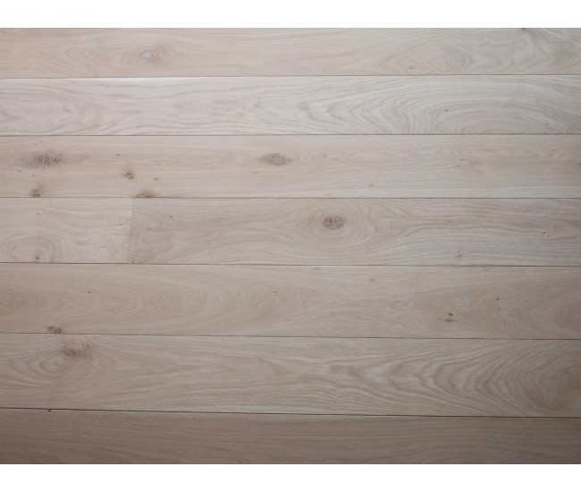 Origin White Classic Oak Engineered Real Wood Flooring 15mm x 150mm Unfinished