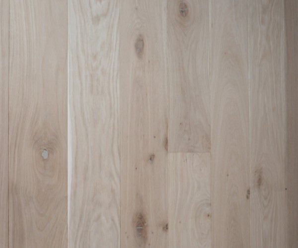 Origin White Classic Oak Engineered Real Wood Flooring 15mm x 150mm Unfinished 