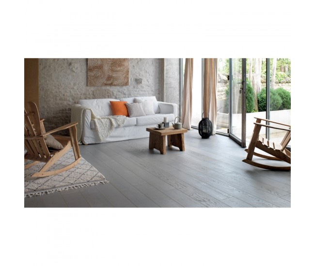 Everest Grey Classic Oak Engineered Wood Flooring 14mm x 125mm Lacquered
