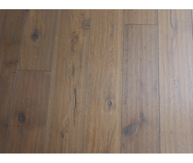 Handscraped  Antique Light Brown Classic Oak Engineered Wood Flooring 14mm x 190mm