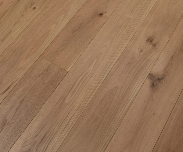 Russet Oak Engineered Wood Flooring 14mm x 190mm Brushed Matt Lacquered  