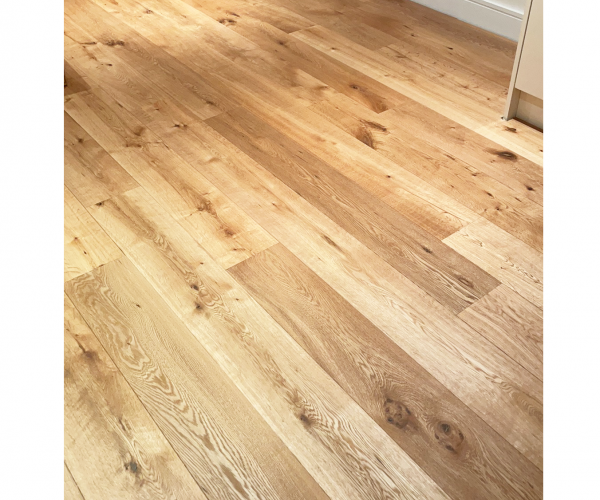 Barley Natural European Classic Oak Engineered  Flooring 14mm x 190mm Natural Oiled