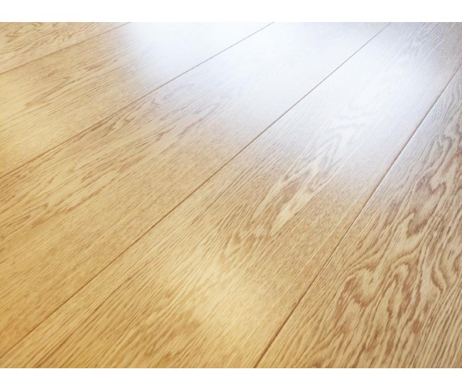 Natural Prime AB Grade Oak Plank Engineered Wood Flooring 20mm x 190mm Lacquered