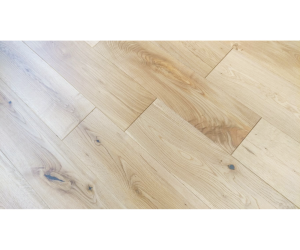 Natural Prime Oak Solid Wood Flooring 18mm x 150mm Brushed Oiled 
