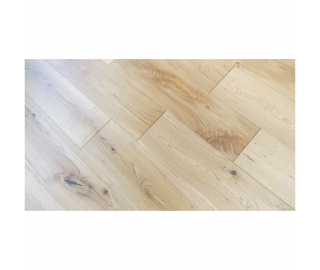 Natural Prime Oak Solid Wood Flooring 18mm x 150mm Brushed Oiled