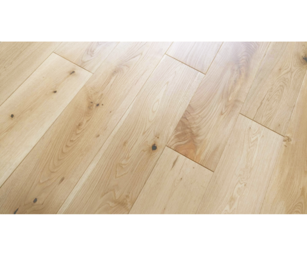 Natural Prime Oak Solid Wood Flooring 18mm x 150mm Brushed Oiled 