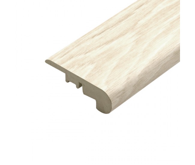 Notting Hill Ivory WPC Stair Nosing - 2.2m