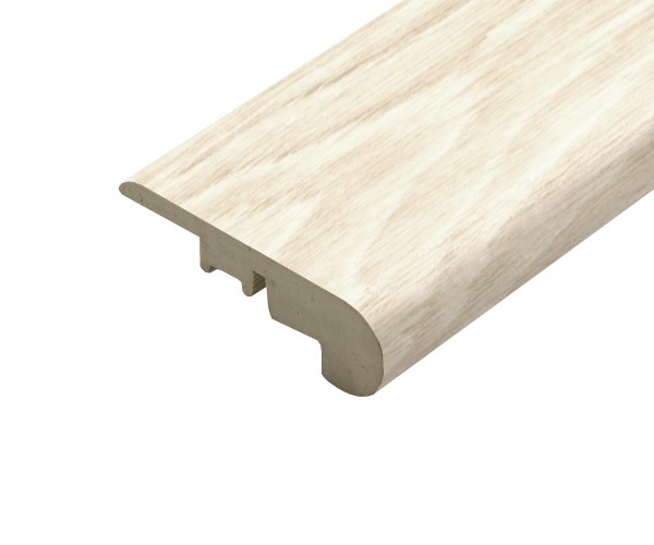 Notting Hill Ivory WPC Stair Nosing - 2.2m