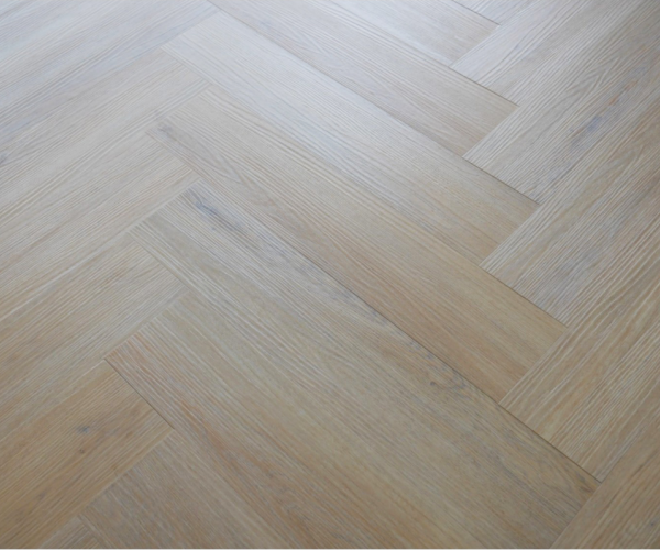 Light Oak Herringbone SPC Waterproof Luxury Click Vinyl Flooring 6.5mm 