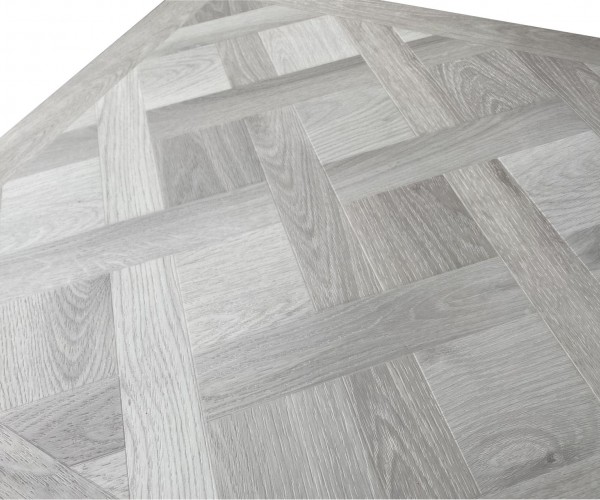 Silver Grey Versailles Panel 600x600x6.5mm Waterproof Luxury Vinyl Flooring