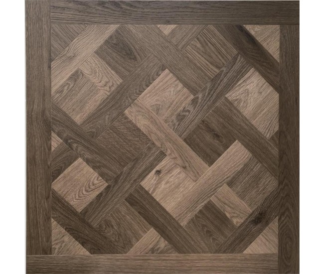 Caramel Brown Versailles Panel 600x600x6.5mm Waterproof Luxury Vinyl Flooring