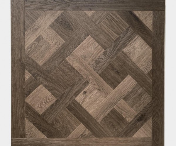 Caramel Brown Versailles Panel 600x600x6.5mm Waterproof Luxury Vinyl Flooring