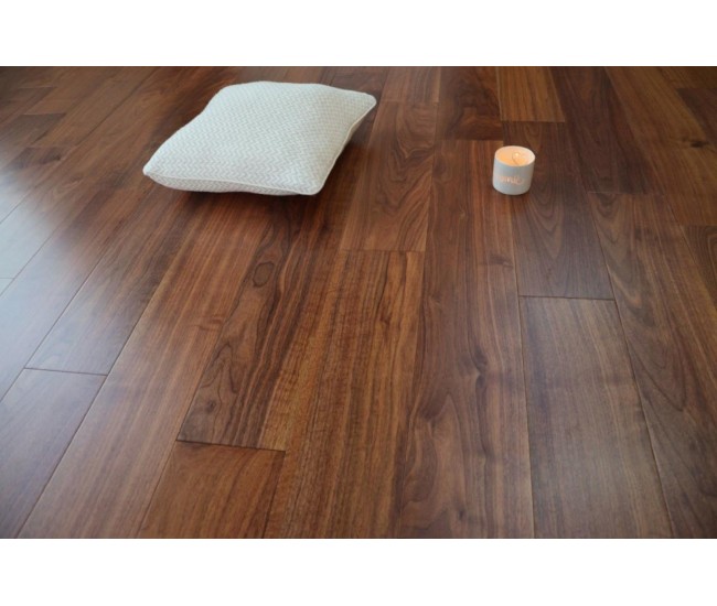 American Black Walnut Engineered European Classic Flooring 14mm x 150mm UV Lacquered