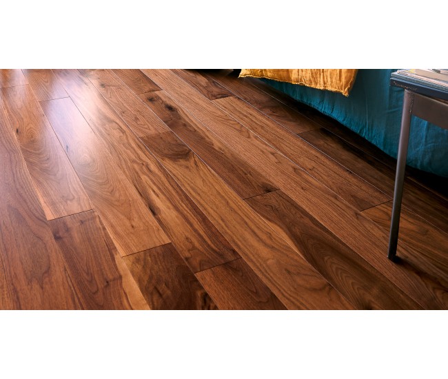 American Black Walnut Engineered European Classic Flooring 20mm x 190mm UV Lacquered