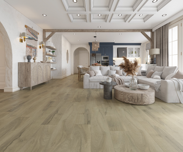 Cacao Waterproof Luxury Vinyl Flooring SPC 6.5 x 228 x 1220mm