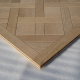 Brushed  Invisible Engineered Wood Versailles Panel 15mm x 600mm x 600mm
