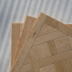 Brushed  Invisible Engineered Wood Versailles Panel 15mm x 600mm x 600mm