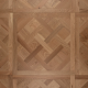 Brushed  Natural Oiled Engineered Wood Versailles Panel 15mm x 600mm x 600mm