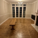 Brushed  Natural Lacquered Engineered Wood Versailles Panel 20mm x 800mm x 800mm
