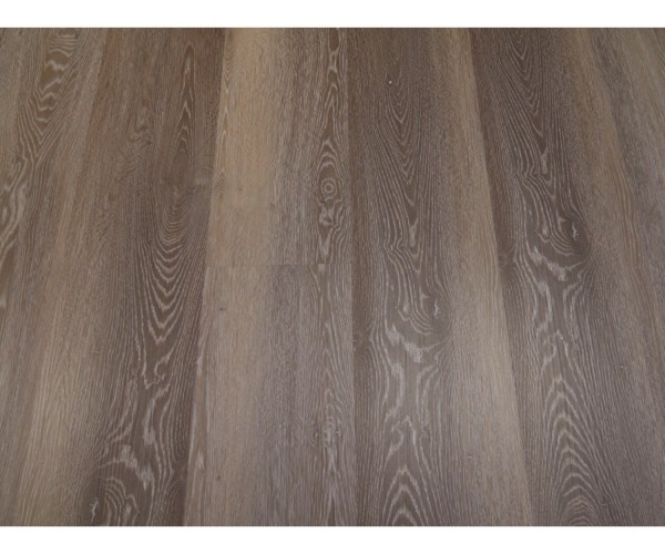 Ash Brown Oak SPC Waterproof Luxury Vinyl Flooring 6.5mm x 228mm 