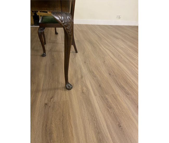 Mint Natural Oak SPC Waterproof Luxury Click Vinyl Flooring 6.5mm