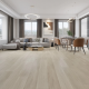 Creamy White Oak SPC Waterproof Luxury Click Vinyl Flooring 6.5mm