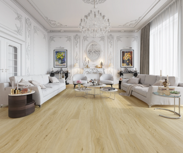 Roast Oak Wide Plank SPC Waterproof Luxury Click Vinyl Flooring 6.5mm 