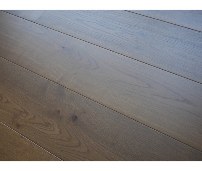 Woodlands Oak Classic Engineered Wood Flooring 20mm x 190mm Smoke UV Oiled